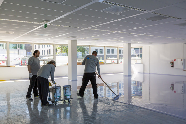 Gietvloer LAB Amsterdam
