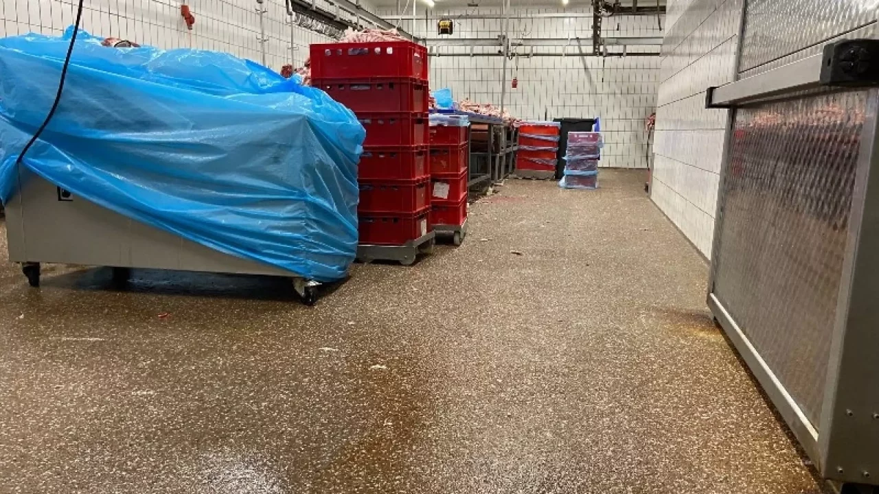 Duurzame Margia Graniet industriële vloer
