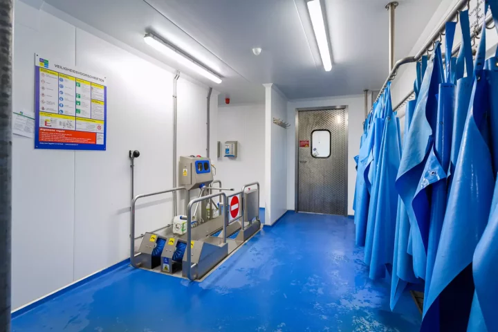 Voedselveilige industriële vloeren voor de visverwerkende industrie