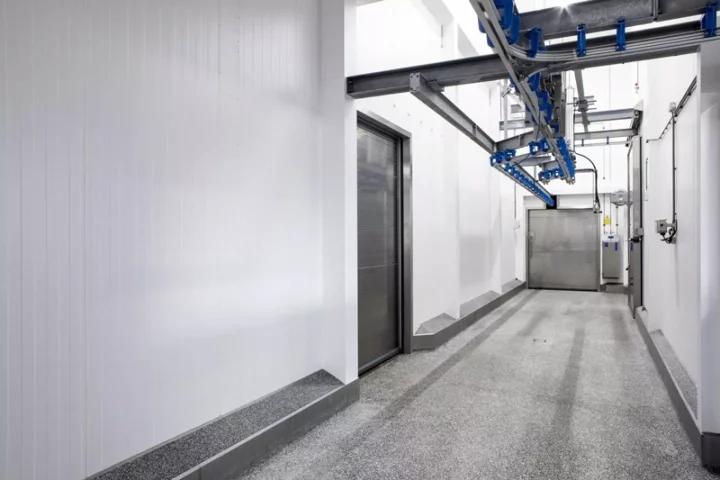 Nieuwbouw vloeren voor slagerij Hoff
