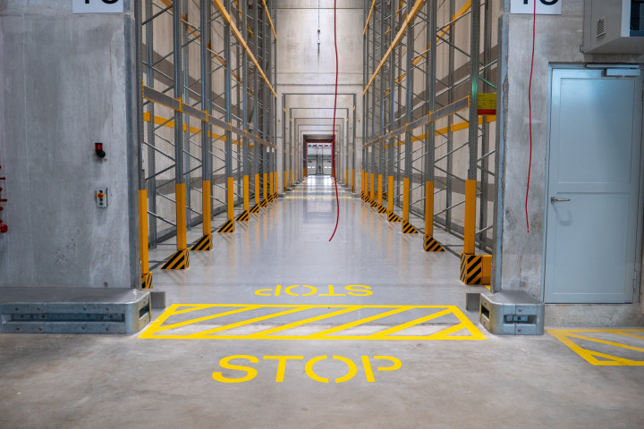 Coatingvloer en gietvloer bedrijfsvloer Lidl