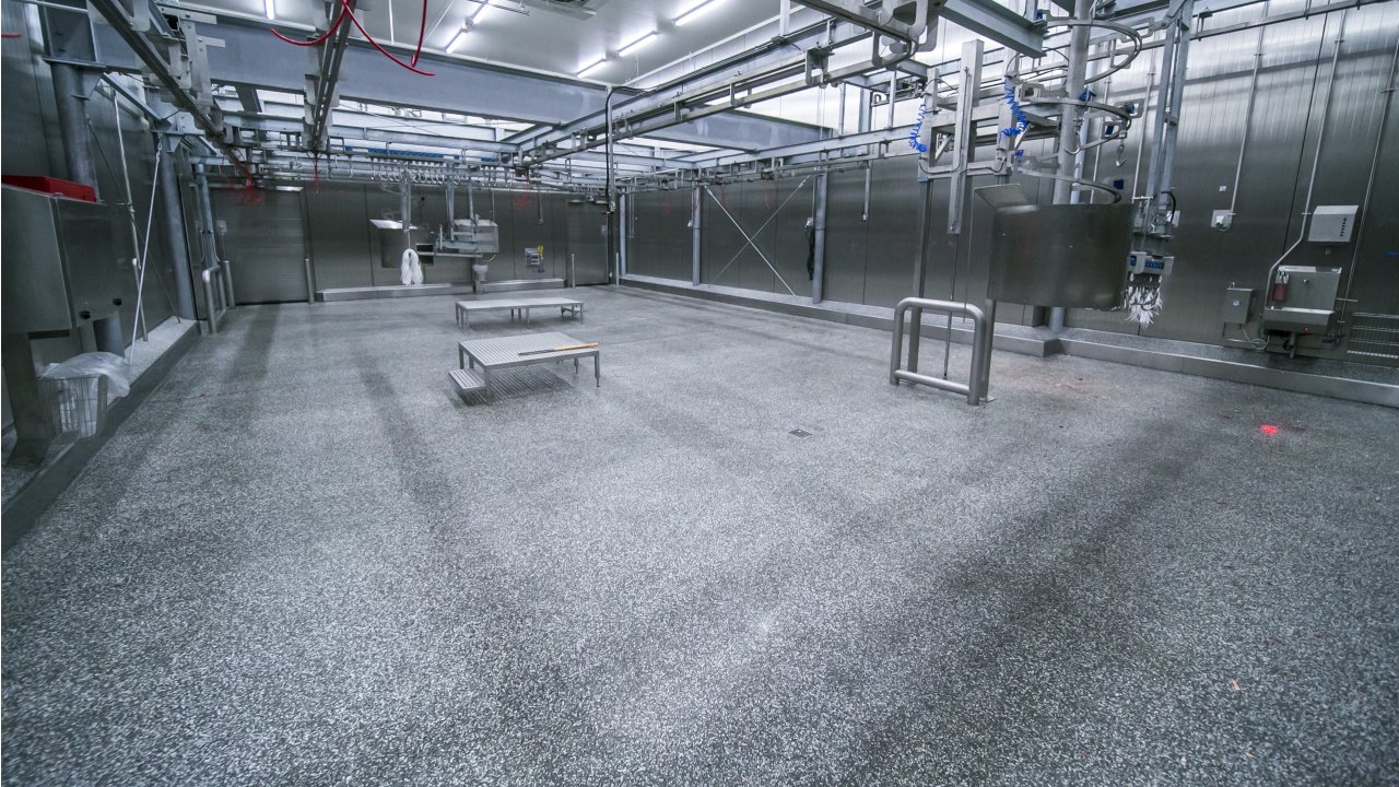 Margia Graniet bedrijfsvloer Jo Herbots