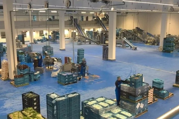 Ucrete vloer voor de AGF industrie