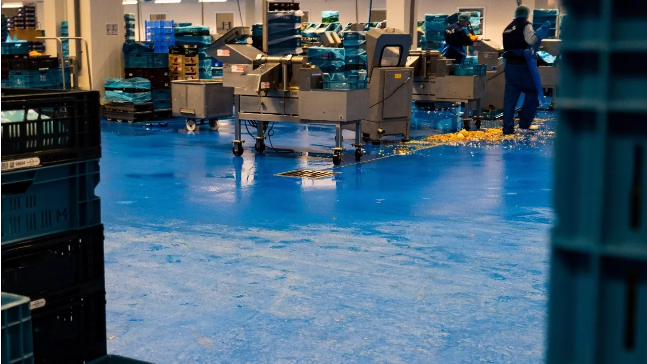Vloeren voor de AGF industrie