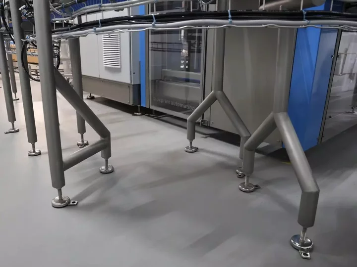 Vloerrenovatie bij bakkerij Cerelia het eindresultaat